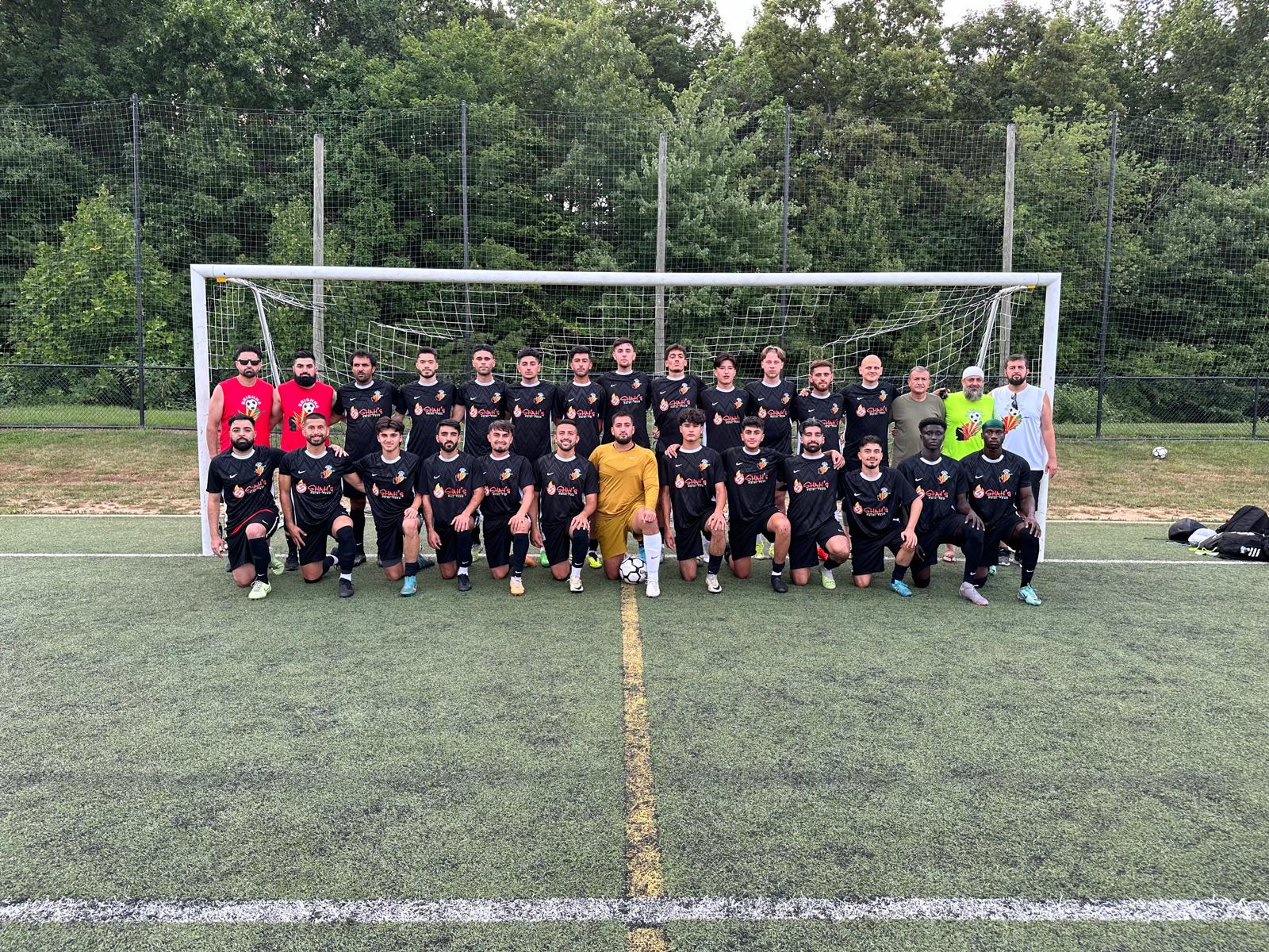 Brishna FC matchday squad photo